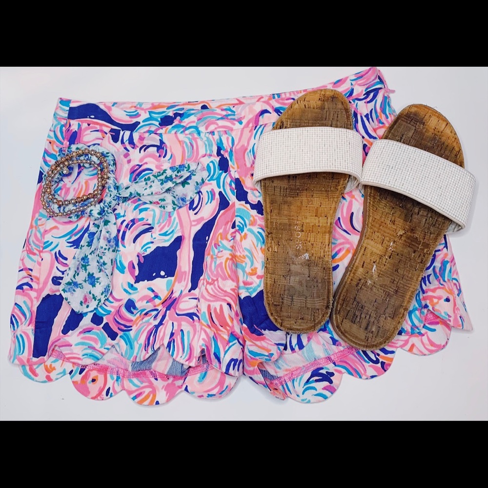 Lily Pulitzer Scalloped Shorts!